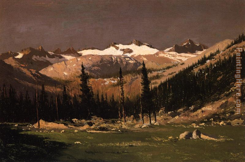 Mount Lyell Above Yosemite painting - William Bradford Mount Lyell Above Yosemite art painting